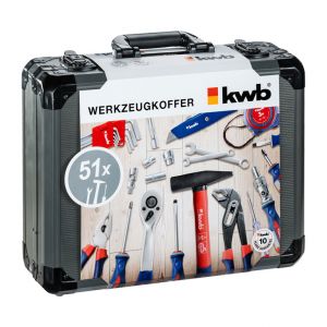 KWB Gereedschapskoffer 51 Delig