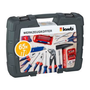 KWB Gereedschapskoffer 65 Delig