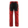 1459 Blåkläder Werkbroek Stretch rood/zwart
