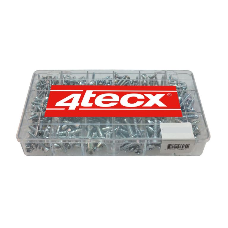 Assortimentsdoos Plaatschroef 492 delig