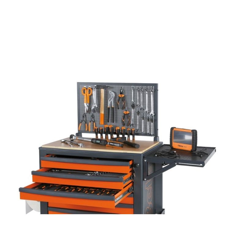 Beta Gereedschapswagen met 7 laden RSC24/7 Oranje/Zwart