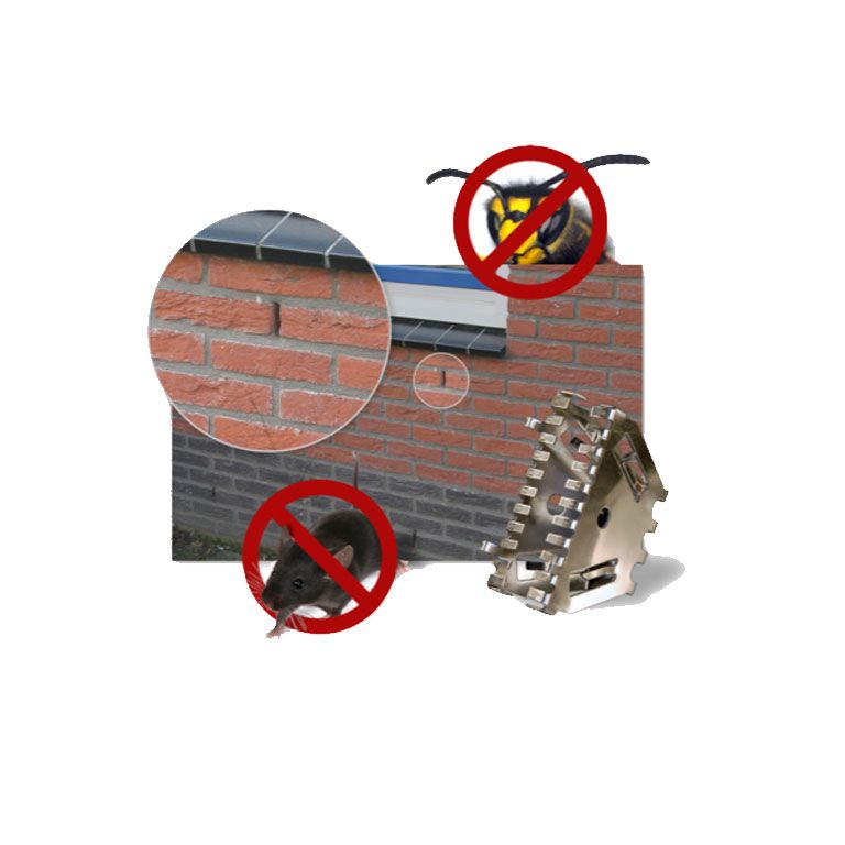 Bijenbekjes RVS 10 stuks