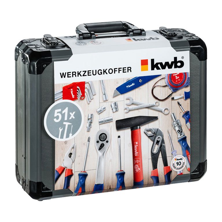 KWB Gereedschapskoffer 51 Delig