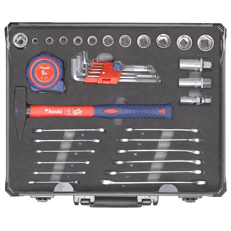 KWB Gereedschapskoffer 51 Delig