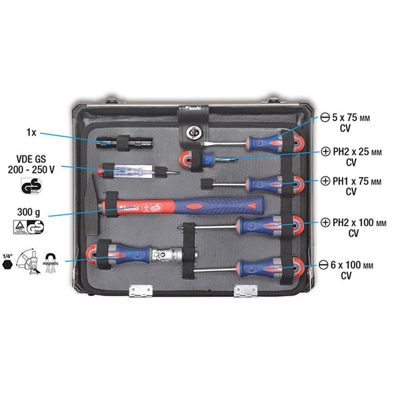 KWB Gereedschapskoffer 99 Delig