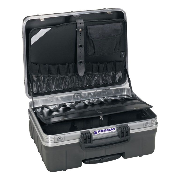 Promat Schalenkoffer met Wieltjes 545 x 455 x 265