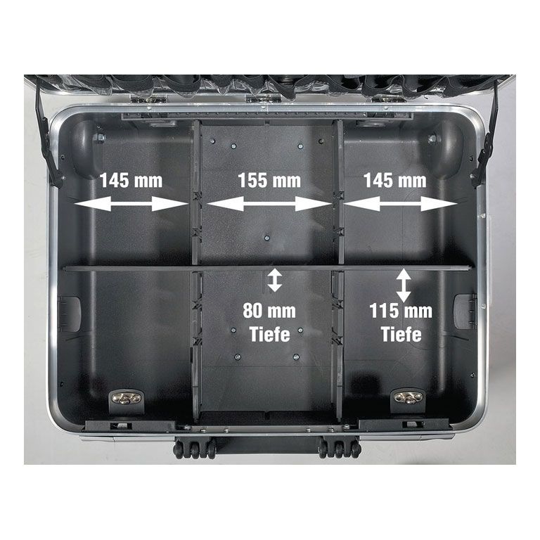 Promat Schalenkoffer met Wieltjes 545 x 455 x 265