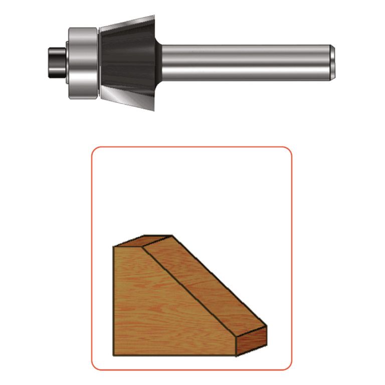 Rotec HM Fasefrees 45°, Gold-Line, Ø36