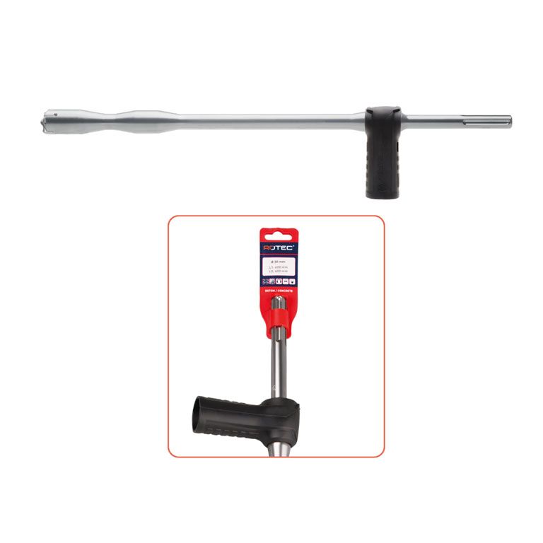 Rotec Stofafzuigboor Sds-Max Quattro-X Dust Ø30X700/900 mm