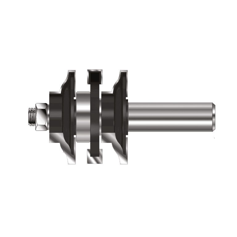 Rotec HM Contraprofielgarnituur, Gold-Line, Z3, Ø41