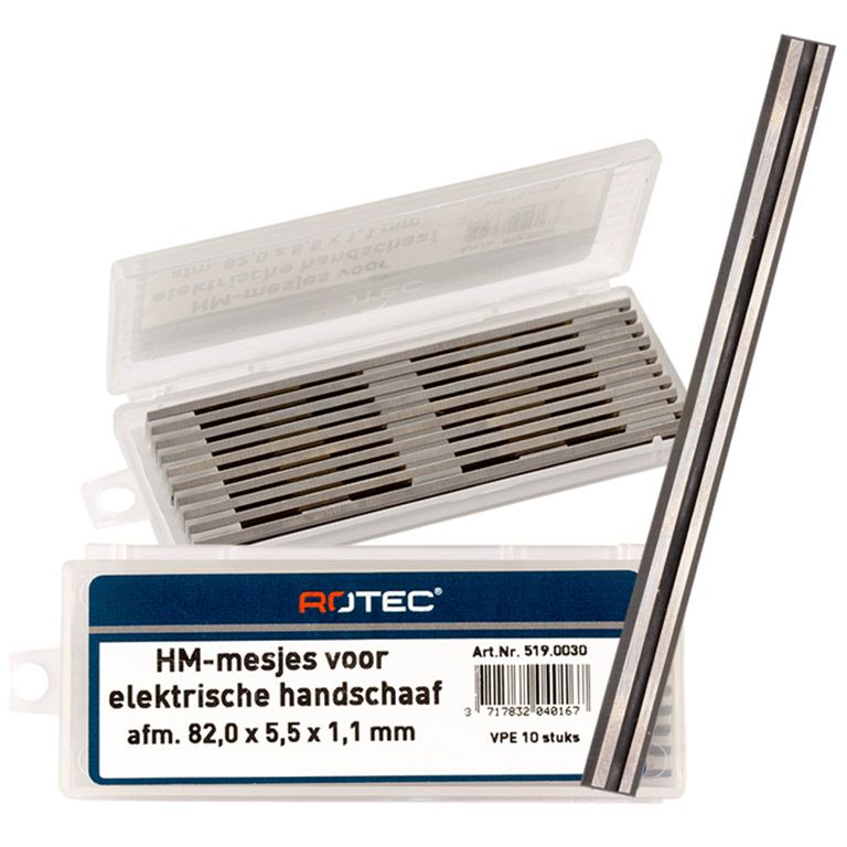 Rotec HM-Mes Voor Elektrische Handschaaf (Vpe 10)