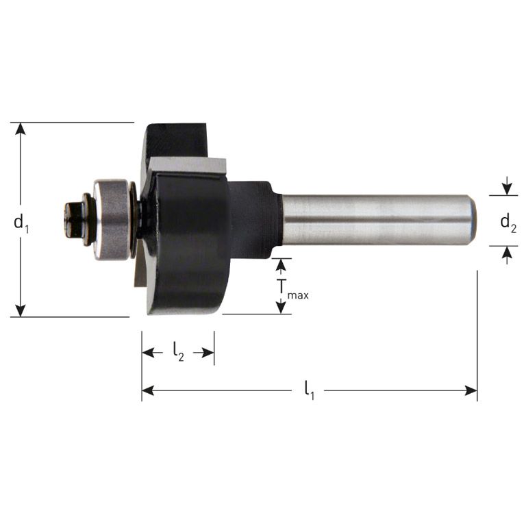 Rotec HM Sponningfrees, Lager, Silver-Line, D2=8 / Ø28,5