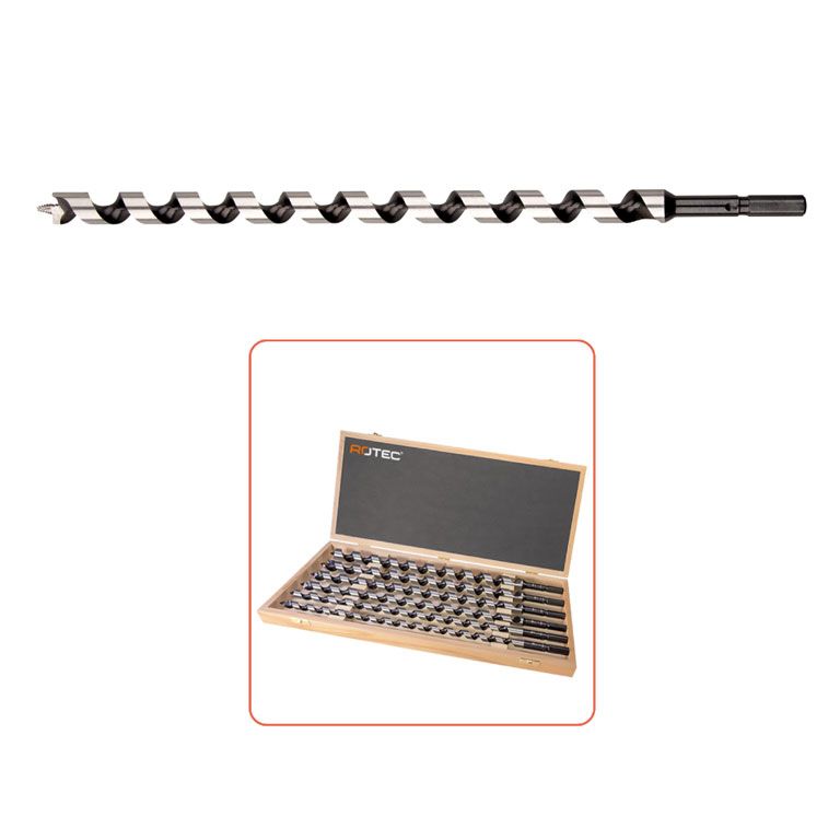 Rotec Slangenborenset '241', 6-Dlg.,Ø12-22 X 460