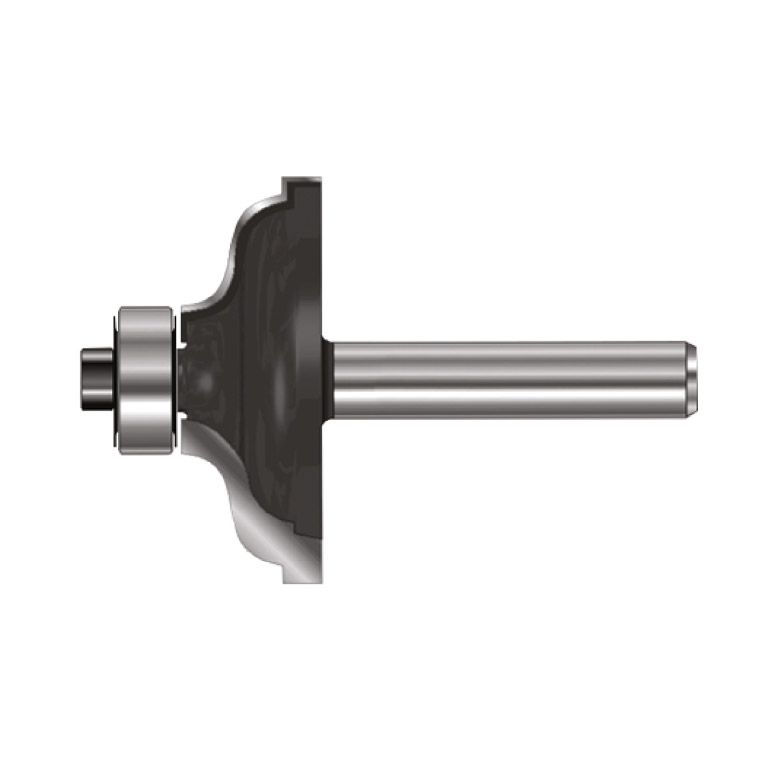 Rotec HM Kroonlijstfrees, Gold-Line,Ø41,3 R=6,35 D2=12