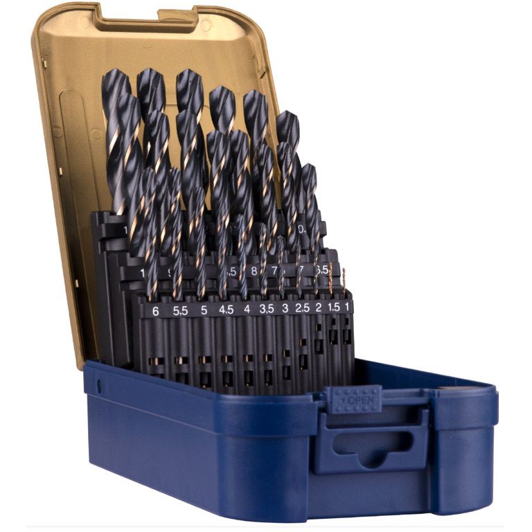 Rotec Metaal Spiraalborenset HSS-R Precise 25-delig