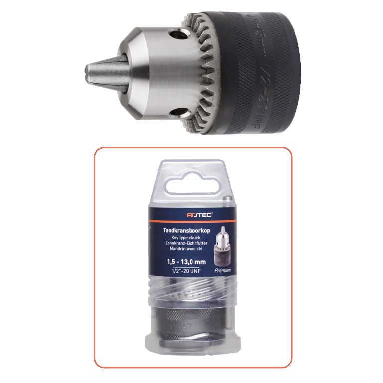 Rotec Tandkransboorkop Premium Ø1,5 - 13 mm