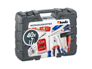 KWB gereedschapskoffer 40-delig
