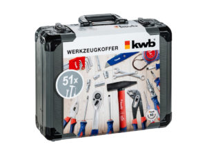 KWB gereedschapskoffer 51-delig